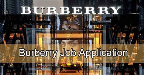 burberry hiring process|burberry careers canada.